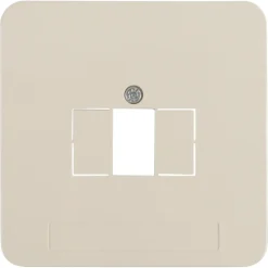 Afdekramen|Inbouw Schakelmateriaal > Peha Standard Afdekplaat USB crème