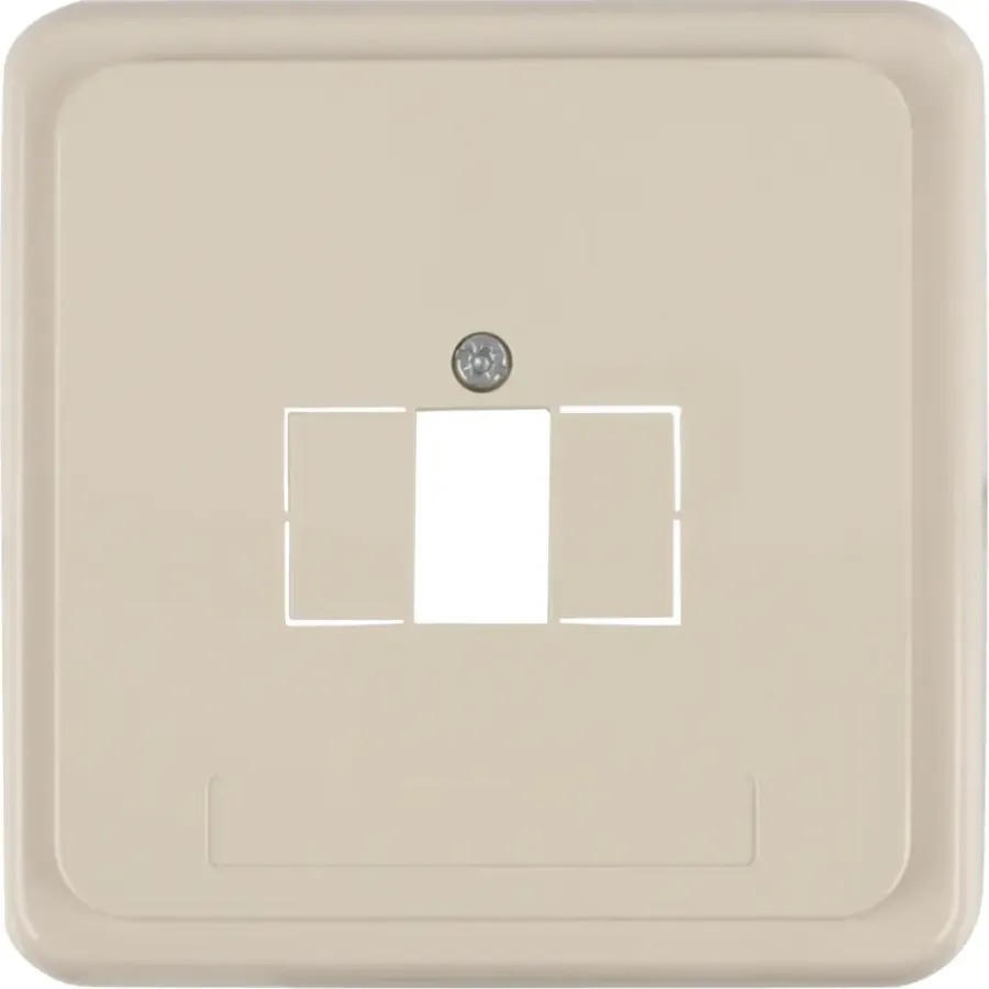 Afdekramen|Inbouw Schakelmateriaal > Peha Standard Afdekplaat USB crème