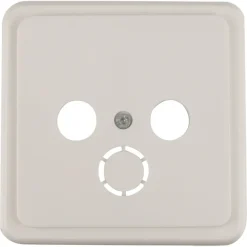 Inbouw Schakelmateriaal|Opbouw Schakelmateriaal > Peha Standard Centraalplaat Radio/TV wit
