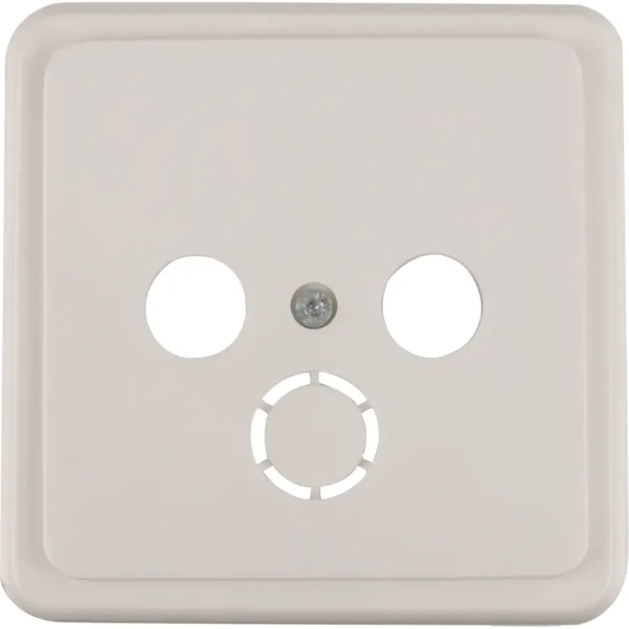 Inbouw Schakelmateriaal|Opbouw Schakelmateriaal > Peha Standard Centraalplaat Radio/TV wit