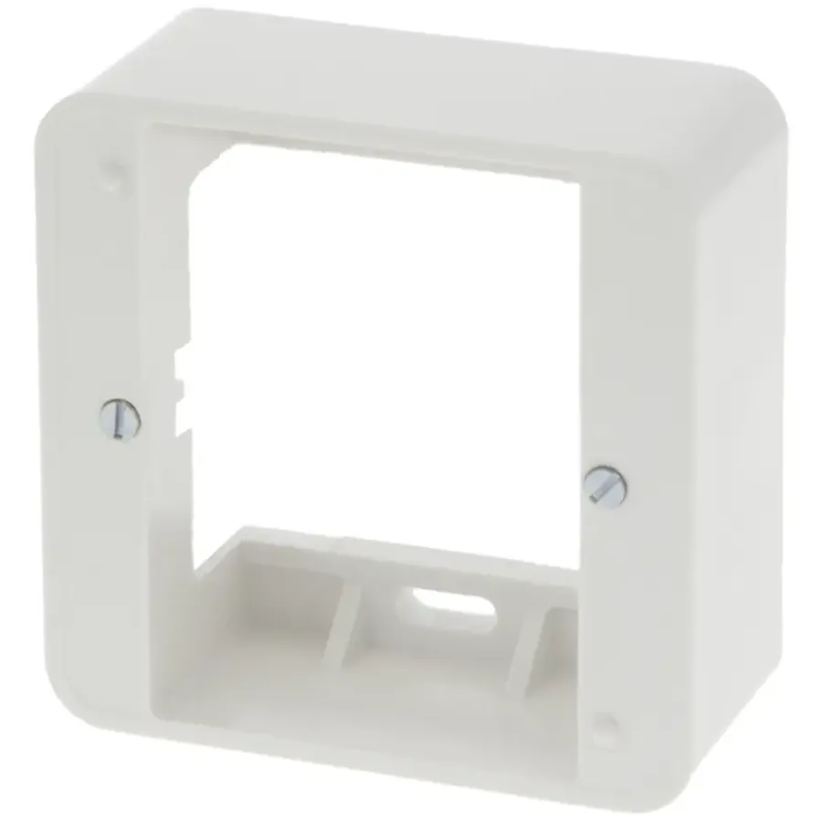 Afdekramen|Inbouw Schakelmateriaal > Peha Standard Opbouwraam 1-voudig wit
