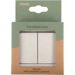 Schakelaars|Stopcontacten & Overige Contactdozen > Peha Standard serieschakelaar wit