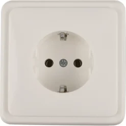 Inbouw Schakelmateriaal|Stopcontacten & Overige Contactdozen > Peha Standard stopcontact geaard wit