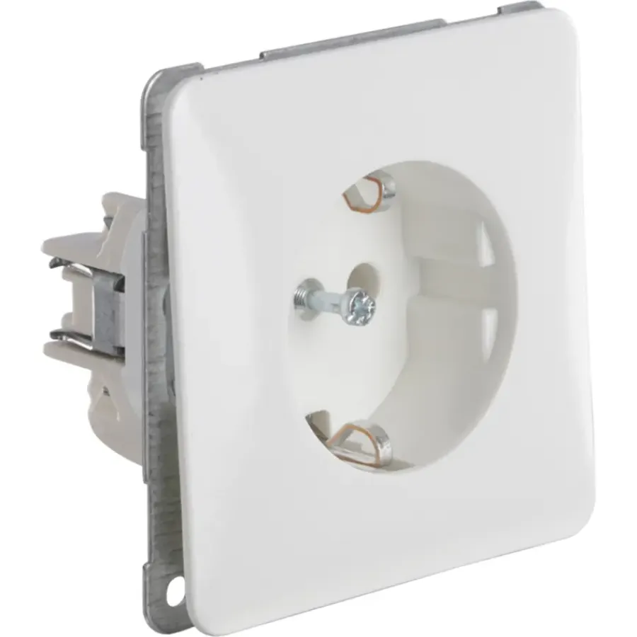 Inbouw Schakelmateriaal|Stopcontacten & Overige Contactdozen > Peha Standard stopcontact geaard wit