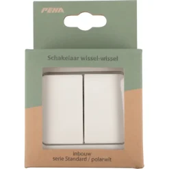 Schakelaars > Peha Standard wissel-wisselschakelaar wit