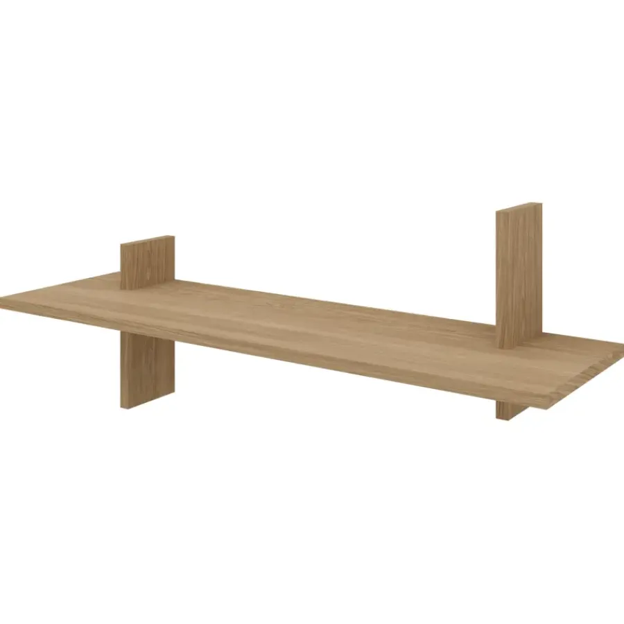 Panelen|Panelen > Pekodom wandplank enkel naturel 80x23,5x23x5 cm