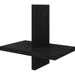 Panelen|Panelen > Pekodom wandplank enkel zwart 23,5x15x23,5