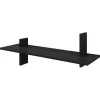 Panelen|Panelen > Pekodom wandplank enkel zwart 80x23,5x23,5 cm