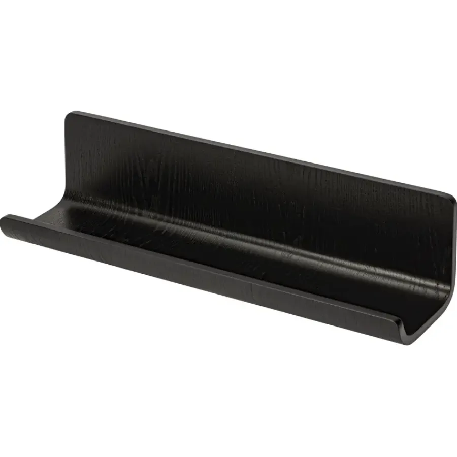 Panelen|Panelen > Duraline Pekodom wandplank zwart dubbel 60x16x15 cm