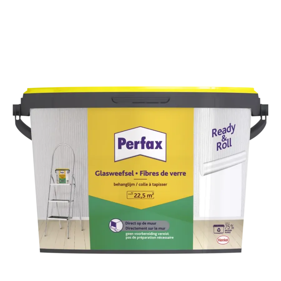 Behanglijm > Perfax Ready & Roll behanglijm glasweefsel 5 kg
