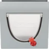 Kattenluiken > Petsafe kattenluik Classic 915 grijs met tunnelstuk