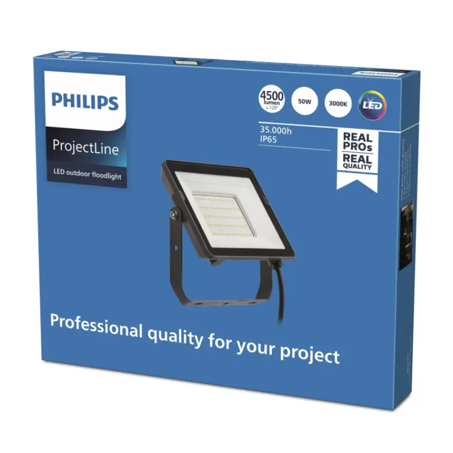 Werklampen > Philips breedstraler 4500 lumen 3000K 50W