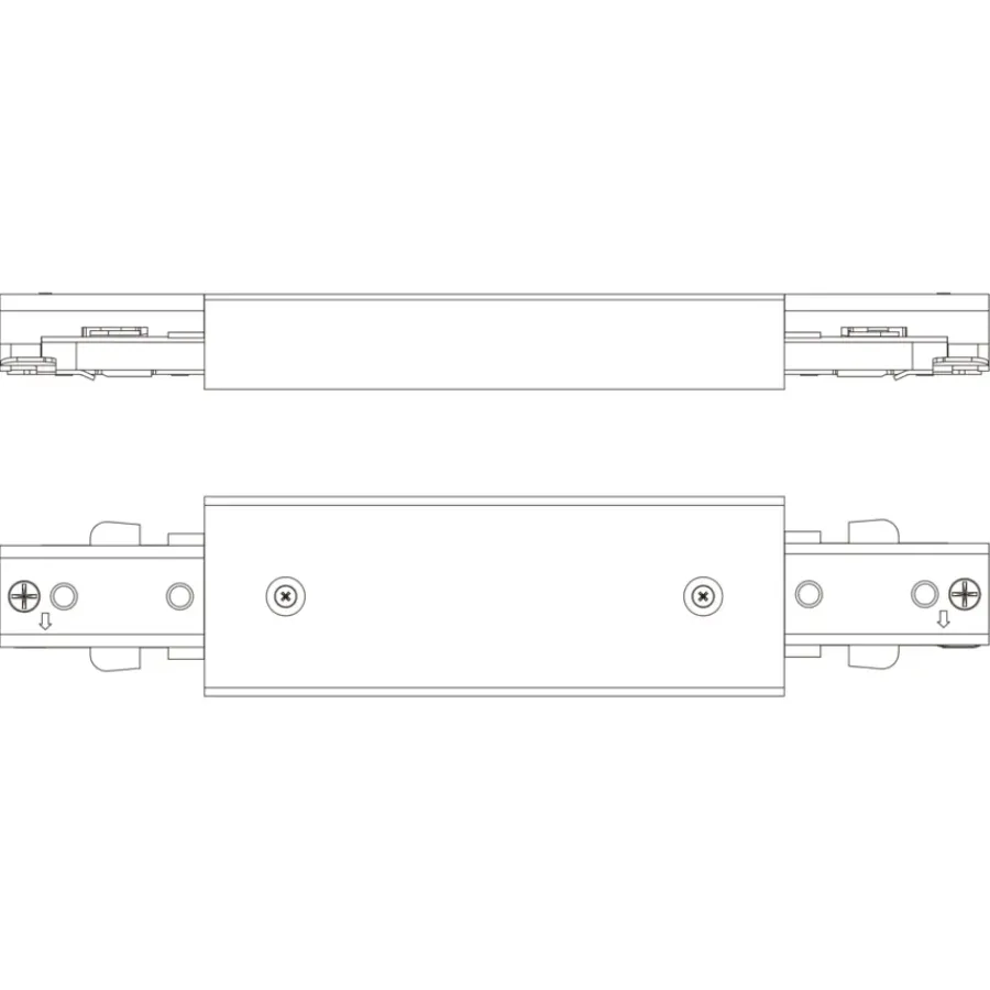Audio & Video Accessoires > Philips EasyLink dubbelzijdige stroomaansluiting railverlichting wit