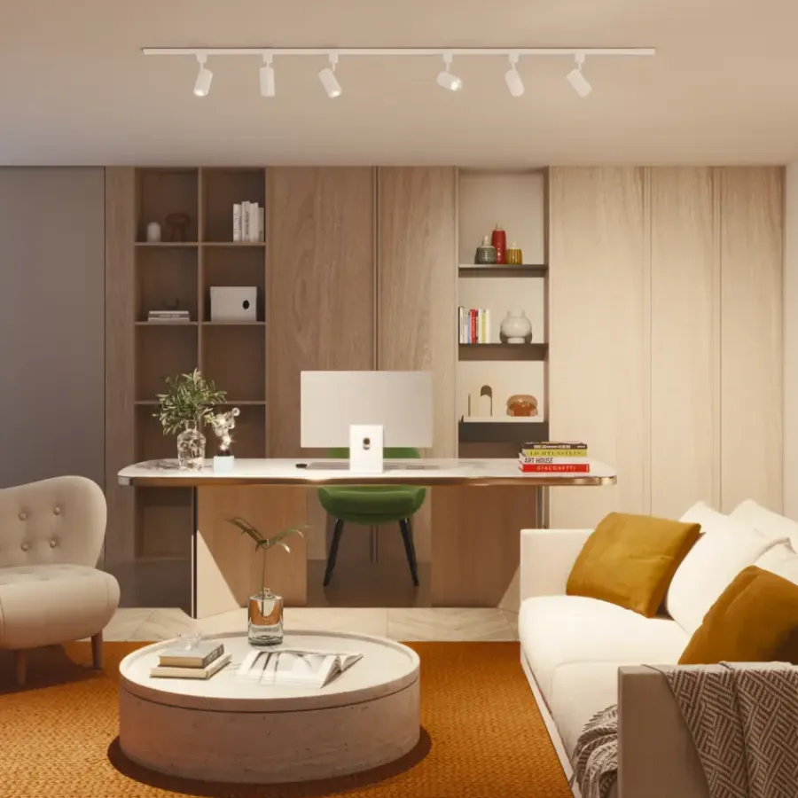 Audio & Video Accessoires > Philips EasyLink I-vormige connector railverlichting wit