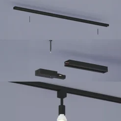 Audio & Video Accessoires > Philips EasyLink L-vormige connector linkse hoek railverlichting zwart