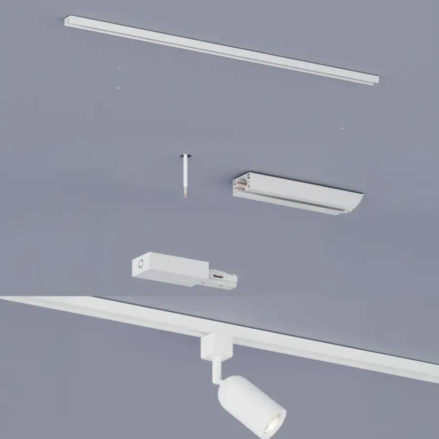 Audio & Video Accessoires > Philips EasyLink T-vormige connector railverlichting wit