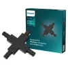 Audio & Video Accessoires > Philips EasyLink X-vormige conector railverlichting zwart