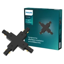 Audio & Video Accessoires > Philips EasyLink X-vormige conector railverlichting zwart