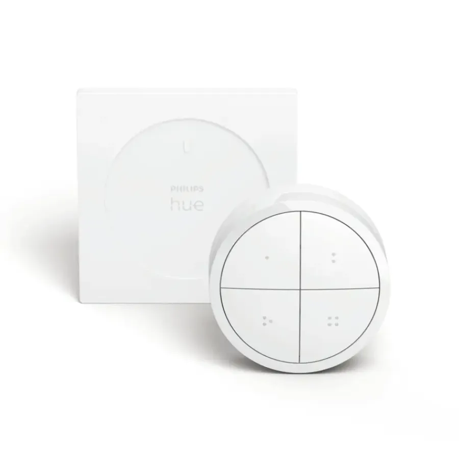 Dimmers|Opbouw Schakelmateriaal > Philips Hue Tap dial switch draaischakelaar wit