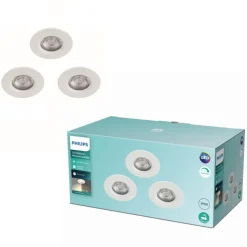 Philips inbouwspot Dive 3x5W White