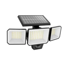 Werklampen > Philips solar breedstraler Nysil 9 W zwart met bewegingssensor