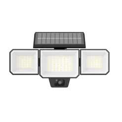 Werklampen > Philips solar breedstraler Nysil 9 W zwart met bewegingssensor