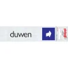 Pickup Alu deurbordje duwen liggend 165x44 mm
