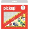 Pickup plakcijfers 0-9 wit 25 mm