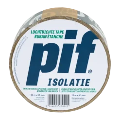 Isolatie Bevestigingsmateriaal|Overige Tape > PIF Home PIF luchtdichte Isolatietape 50 mm x 25 m
