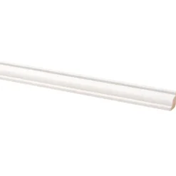 Houtenprofielen|Overgangsprofielen > Geen Plafondlijst grenen wit gegrond 16x16 mm lengte 270 cm