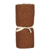 Plaid donker bruin - l180xb130cm