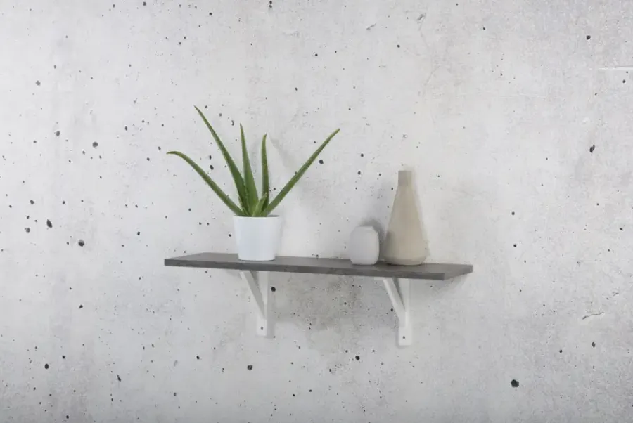 Plankdragers|Plankdragers > Geen Plankdrager model M15 wit 20x25 cm
