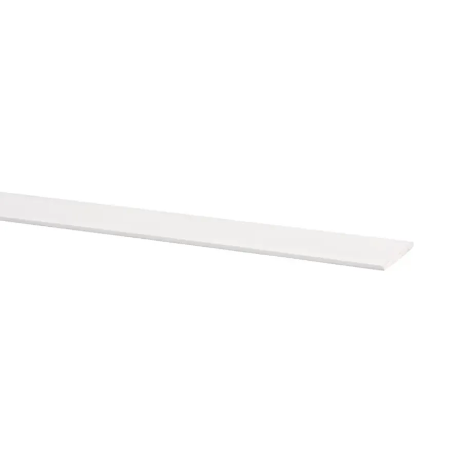 Wandpanelen|Overgangsprofielen > Geen Platstaf 2600 x 30mm wit