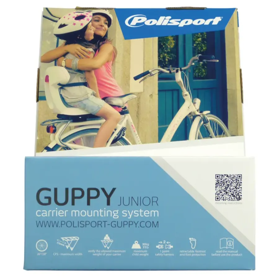 Kinderstoelen > Polisport fiets kinderstoeltje junior achter