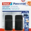 Powerstrips Zelfklevende haken L rechthoekig - draagkracht tot 2 kg - 3 stuks