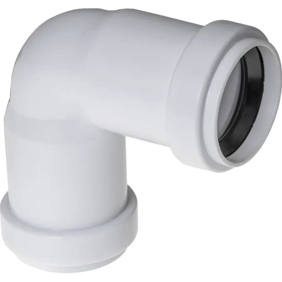 Rioleringsbuizen|Afvoerbuizen & Hulpstukken > Geen PPC bocht 90° 32 mm