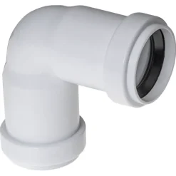 Rioleringsbuizen|Afvoerbuizen & Hulpstukken > Geen PPC bocht 90° 40 mm