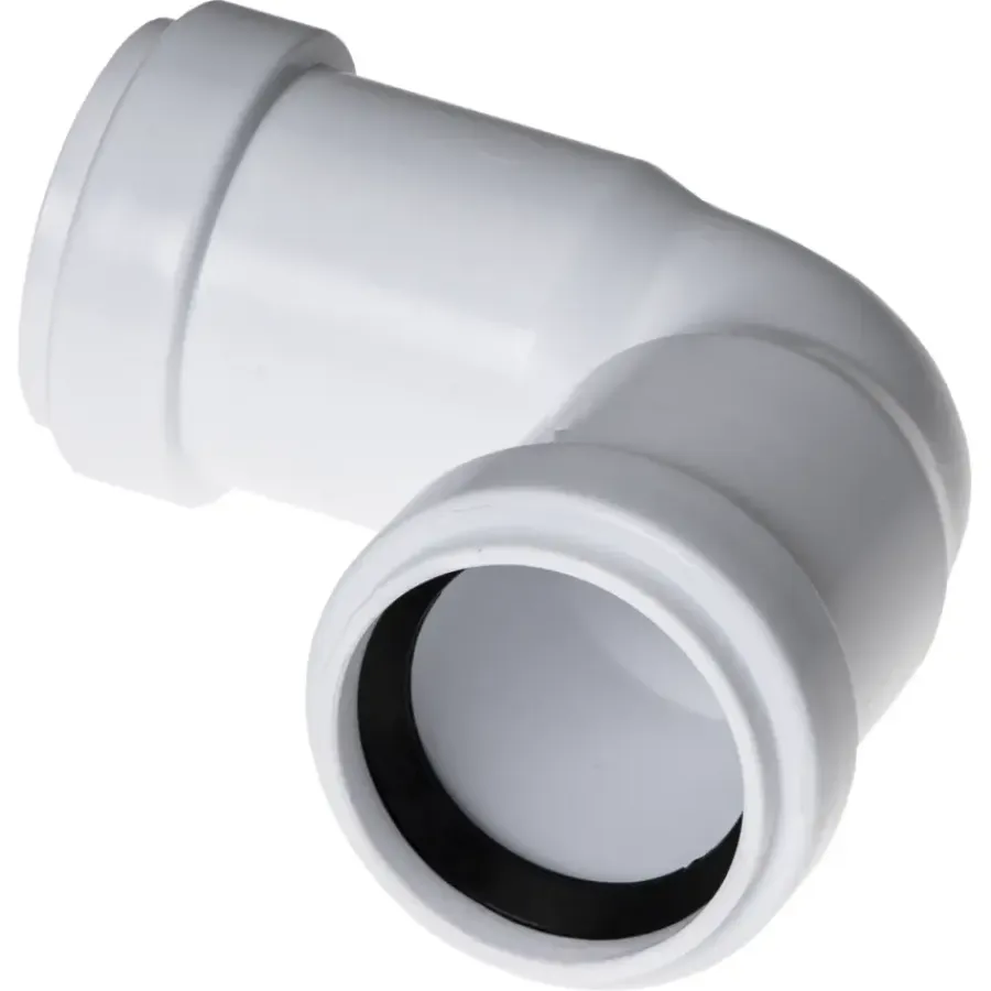 Rioleringsbuizen|Afvoerbuizen & Hulpstukken > Geen PPC bocht 90° 40 mm