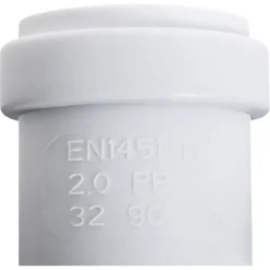 Rioleringsbuizen|Afvoerbuizen & Hulpstukken > Geen PPC bocht 90° 40 mm
