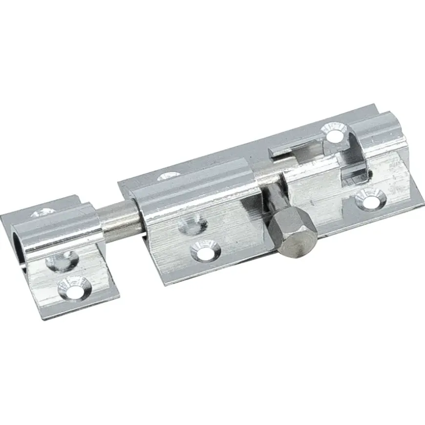 Profielgrendel Vlak Nikkel 50x25 mm