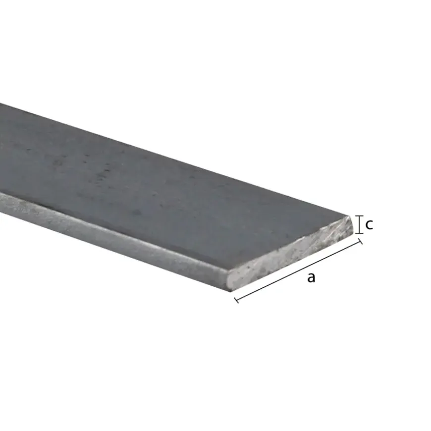 Profiel plat staal 30x6x1000mm