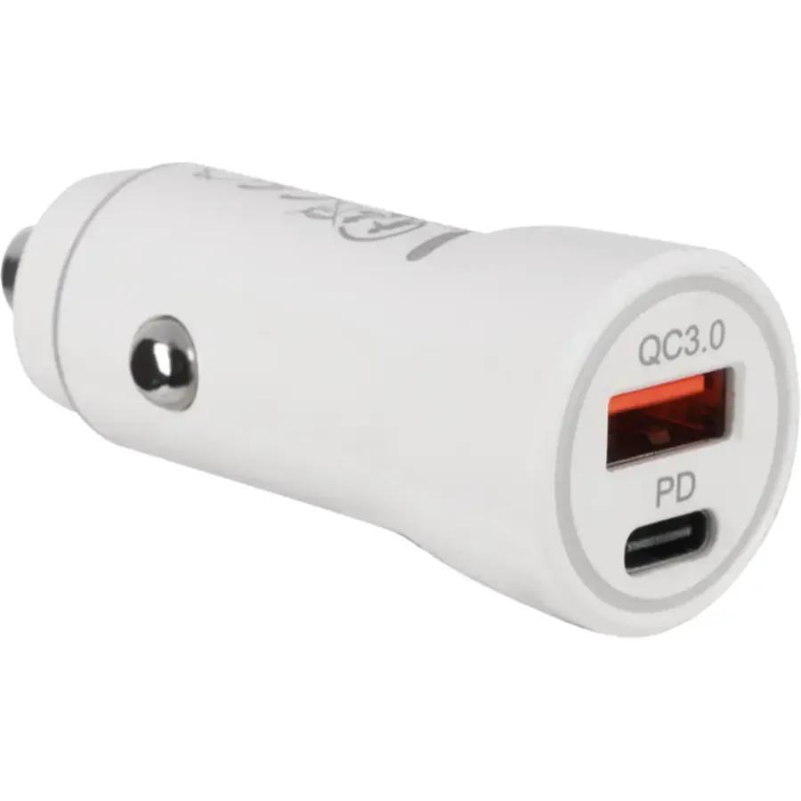 Computeraccessoires > Q-link autolader QC+PD 20W wit