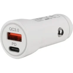 Computeraccessoires > Q-link autolader QC+PD 20W wit