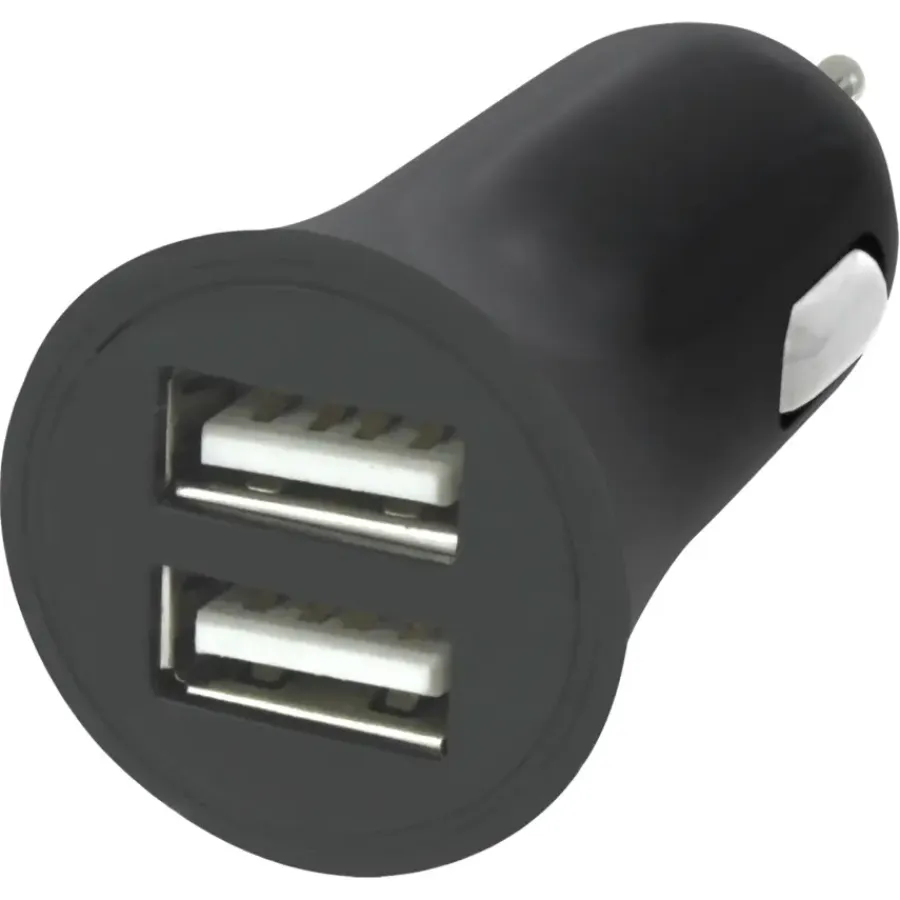 Computeraccessoires > Q-link Autolader 12V met 2 USB-A zwart