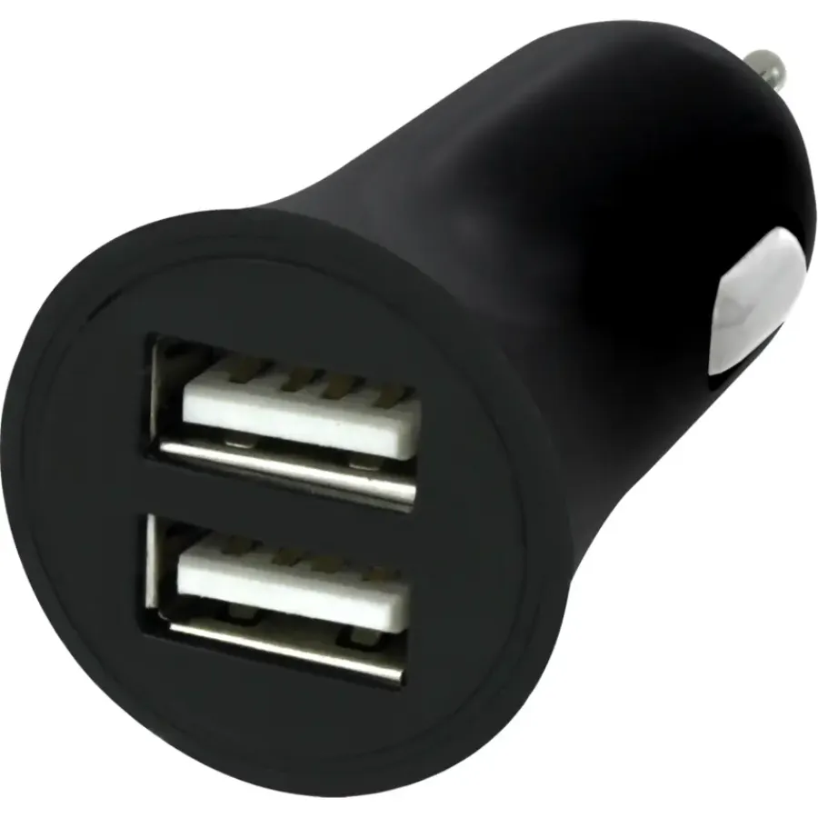 Computeraccessoires > Q-link Autolader 12V met 2 USB-A zwart