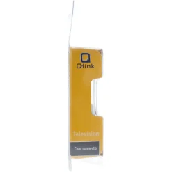 Audio & Video Accessoires > Q-link coac stekker metaal recht male/female