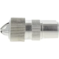 Audio & Video Accessoires > Q-link coac stekker metaal recht male/female