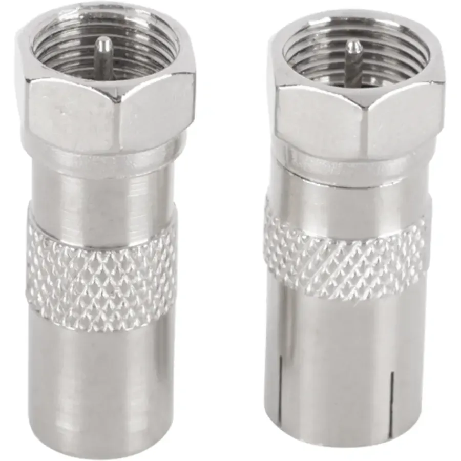 Audio & Video Accessoires > Q-link coax adapter 1 male/FCON 1 female/FCON binnendraad