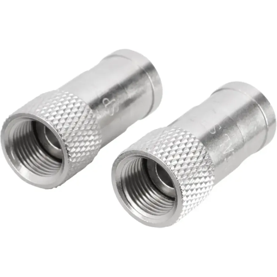 Installatiedraad|Elektradozen > Q-link coax F-wartel 7 mm kabelkeur 2 stuks