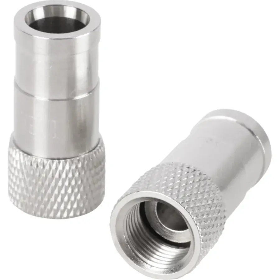 Installatiedraad|Elektradozen > Q-link coax F-wartel 7 mm kabelkeur 2 stuks